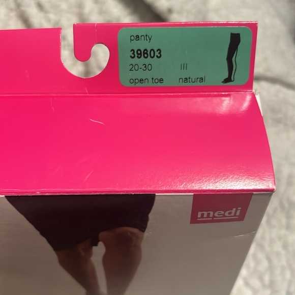 Mediven 39603 compression stocking 20-30mmHg natural full panty open toe III - Picture 2 of 6